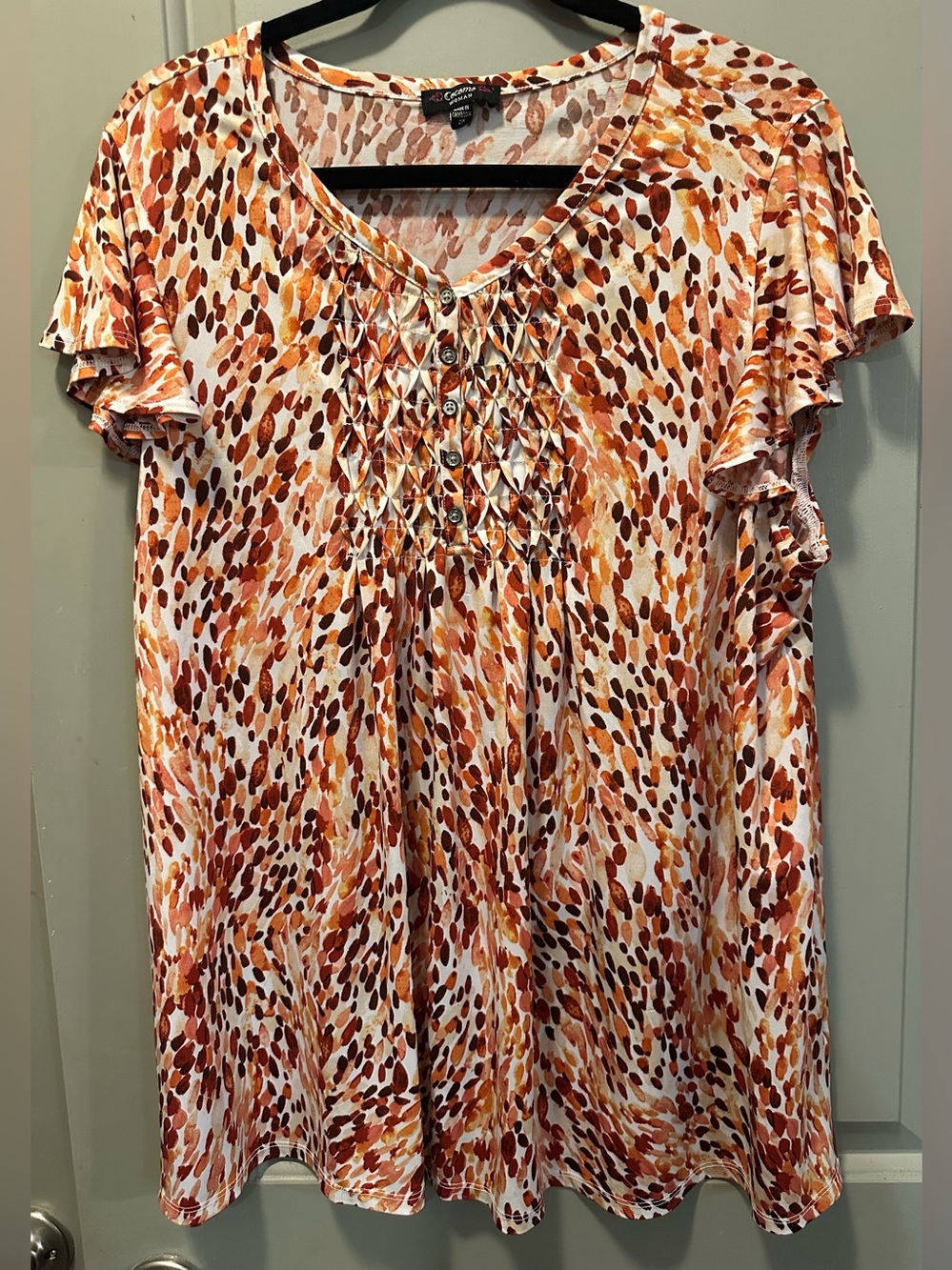 Cocomo Woman size 2X Pullover Blouse Pre-owned